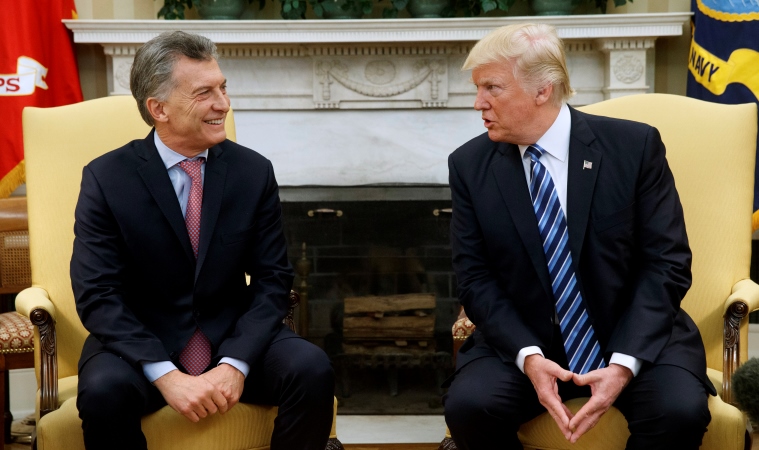 President Donald J. Trump and President Mauricio Macri