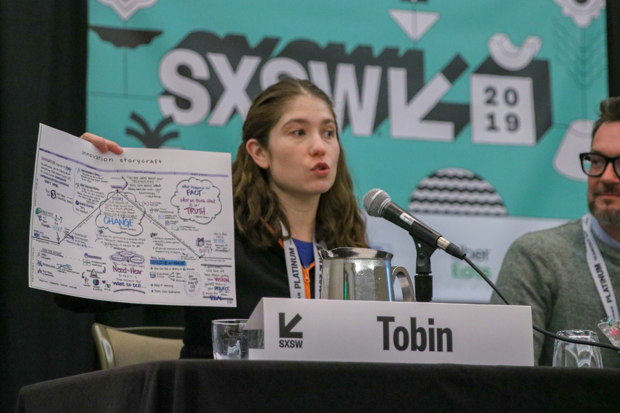Katherine Tobin talks storytelling and innovation at SXSW 2019
