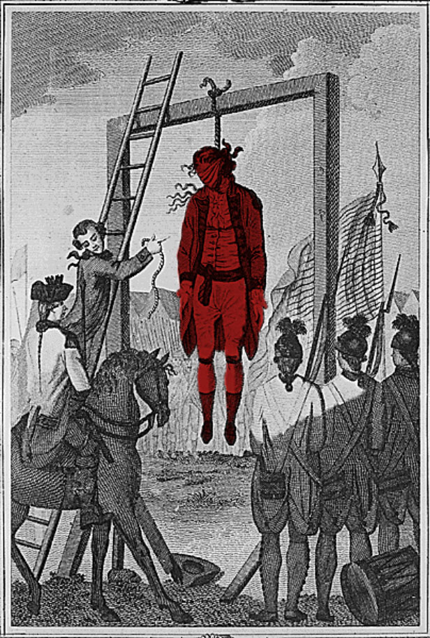 Hanging of John André